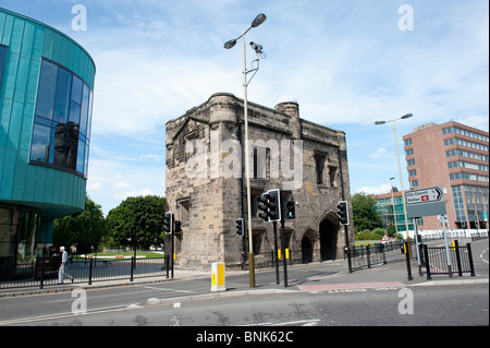 Das Magazin Torhaus in Leicester City. Stockfoto