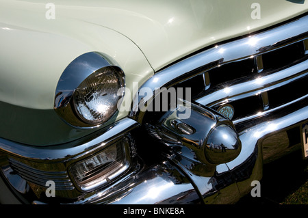 Vorderseite eines Oldtimers Cadillac Stockfoto