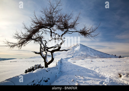 Nähe Topping im Winter Schnee, North Yorkshire Stockfoto