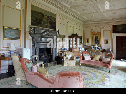 Salon, Howth Castle, Howth, Irland Stockfoto