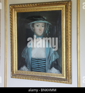 Porträt von Lady Ann Dawson, Howth Castle, Irland Stockfoto