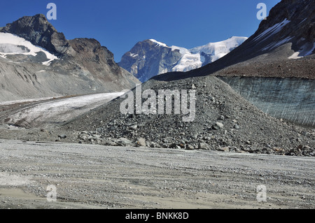 Globale Erwärmung schmelzen Gletscher Heizung warm Umwelt Katastrophe Katastrophe Eiskappe Treibhauseffekt Planeten Kohlenstoff Einfrieren Stockfoto