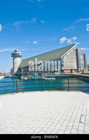 Maritime Museum und Marina Falmouth Cornwall England Stockfoto