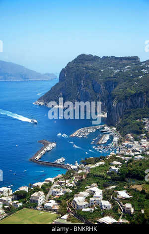 Marina Grande, Capri, Kampanien, Italien Stockfoto