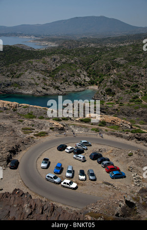 Cap de Creus in der Nähe von Cadaques in Spanien Stockfoto