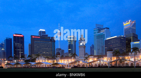 Malaysia, Kuala Lumpur, Independence Square, Skyline, Sultan Abdul Samad Gebäude, Stockfoto