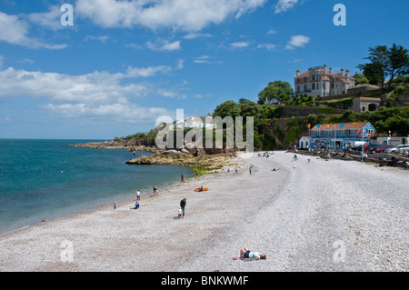 Strand von Brixham Devon Stockfoto