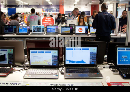 Currys digitale elektrische Speicher - Oxford Street - London Stockfoto