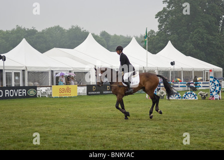 Teilnehmer bei Braham International Horse Trials 2011 Stockfoto