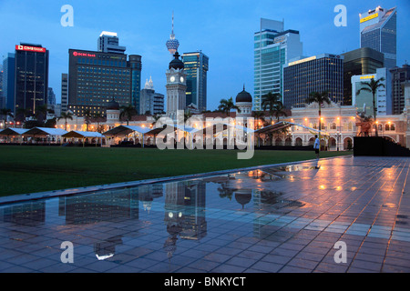 Malaysia, Kuala Lumpur, Independence Square, Skyline, Sultan Abdul Samad Gebäude, Stockfoto