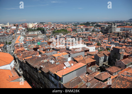 Blick über die Altstadt von Porto, Portugal Stockfoto