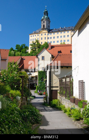 Architektur-Zielfeld BRD Bundesrepublik Deutschland Europa Gebäude Hochbau Heidecksburg Aufnahme Stockfoto