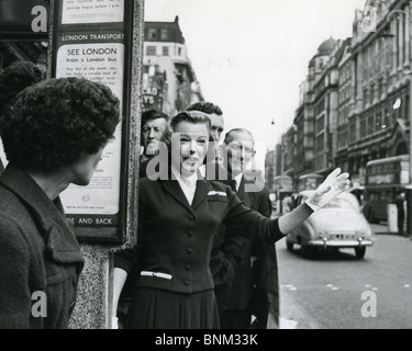 JUNE ALLYSON - US-Schauspielerin in London um 1960 Stockfoto