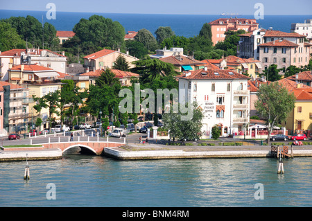 Russo Palace Hotel, Lido di Venezia, Venedig, Italien Stockfoto