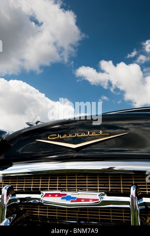 1957 Chevrolet Bel Air. Chevy. Amerikanische Oldtimer. Stockfoto