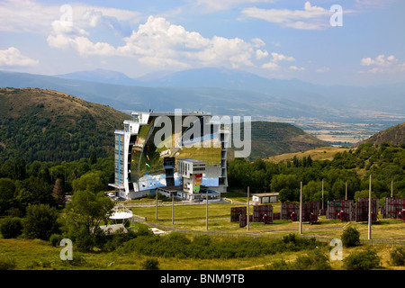 Frankreich Süd Frankreich Font Romeu Solar Photovoltaik-Anlage Energie Spiegel Solarenergie Odeillo Ferien Reisen, Stockfoto