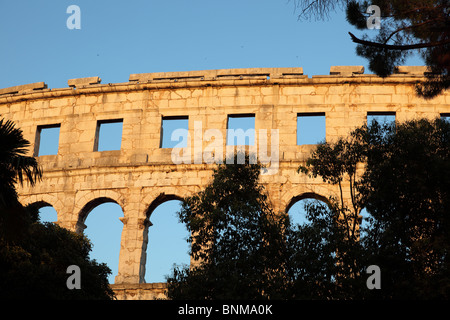 Römische Arena in Pula, Kroatien Stockfoto