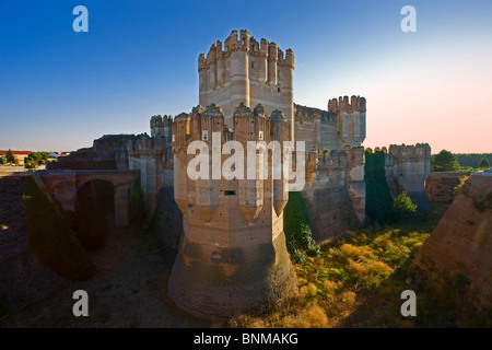 Spanien-Kastilien und Leon Cola Cola Schloss Burg Mittelalter Fort Urlaub Reisen, Stockfoto