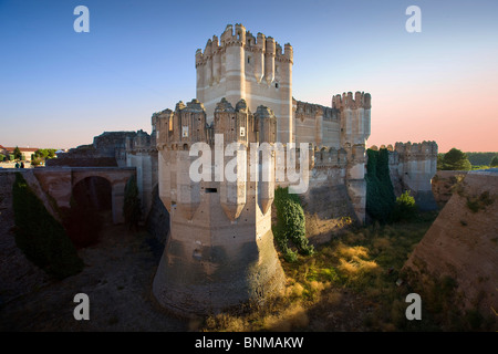 Spanien-Kastilien und Leon Cola Cola Schloss Burg Mittelalter Fort Urlaub Reisen, Stockfoto