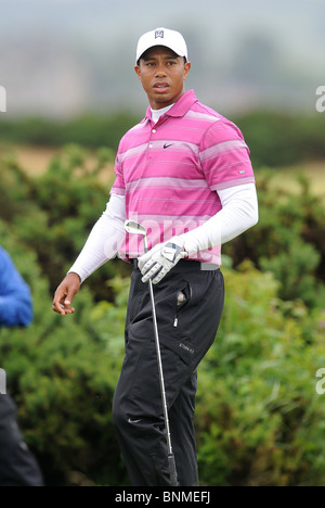 TIGER WOODS die OPEN CHAMPIONSHIP 2010 der alte Kurs ST ANDREWS ST ANDREWS Schottland 15. Juli 2010 Stockfoto