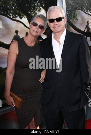 JAMIE LEE CURTIS CHRISTOPHER GUEST umgedreht LOS ANGELES PREMIERE LOS ANGELES Kalifornien USA 26. Juli 2010 Stockfoto