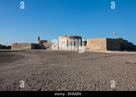 Bahrein Vereinigte Arabische Emirate VAE Manama Portugisisches Fort Wüste Reisen Ort von Interesse Wahrzeichen Stockfoto