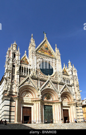 Italien, Toskana, Duomo Santa Maria Assunta in Siena Stockfoto