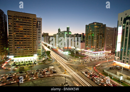 Abu Dhabi UAE Vereinigte Arabische Emirate Nahost Reisen Ort von Interesse Wahrzeichen Stockfoto