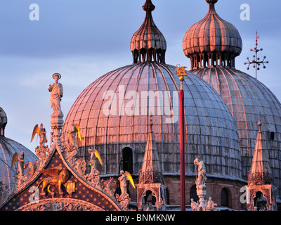 Venedig. Italien. Basilica di San Marco. Stockfoto