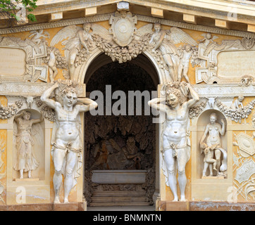 Italien Europa Europäische Westeuropa Architektur Gebäude italienischen Villa Barbaro Villa di Maser Andrea Palladio Maser Veneto Stockfoto