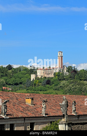 Italien Europa Europäische Westeuropa Architektur Gebäude italienischen Villa Capra La Rotonda Villa Almerico Capra Andrea Palladio Stockfoto