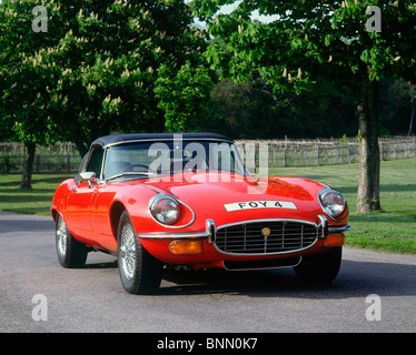 1973 Jaguar E-Type Serie 3 Stockfoto