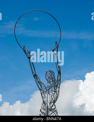 Ring von Thanksgiving im Stadtzentrum von Belfast Stockfoto