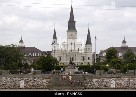 Jackson Square, New Orleans, Louisiana, USA Stockfoto