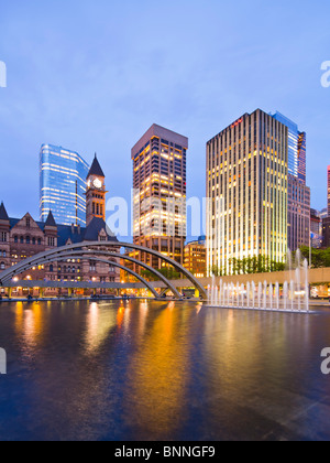 Nathan Phillips Square, Toronto, Ontario Stockfoto