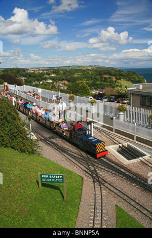 Die Bier-Höhen leichte Bahn Pecorama, Bier, Devon, England, UK Stockfoto