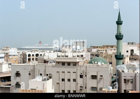 Stadt in der Nähe des gold Souks in Dubai Leben Stockfoto