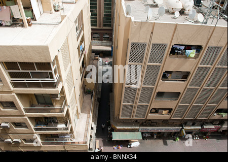 Stadt in der Nähe des gold Souks in Dubai Leben Stockfoto