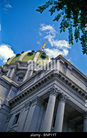 Harrisburg, PA Pennsylvania State Capitol Gebäude Stockfoto