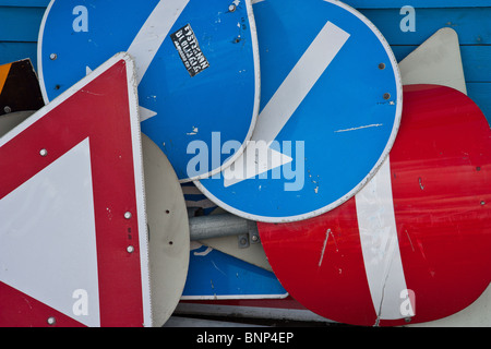 Straßenschilder Stockfoto