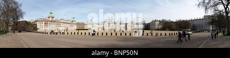 Panorama-Bild der Horse Guards Parade, London, England Stockfoto