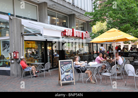 Au Bon Pain Café, Harvard University, Cambridge, Massachusetts, USA Stockfoto