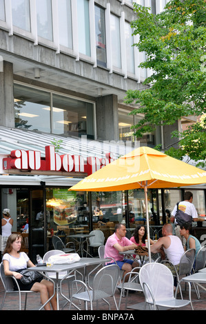 Au Bon Pain Café, Harvard University, Cambridge, Massachusetts, USA Stockfoto