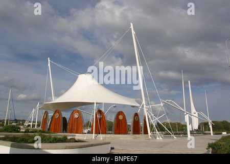 Waterford, Irland Waterfront plaza Stockfoto