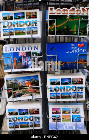 London-Postkarten für Verkauf, London, England, UK Stockfoto