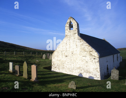 Kirche des Heiligen Kreuzes Mwnt Ceredigion West Wales UK Stockfoto