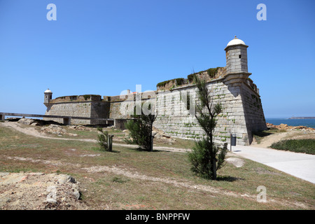 Castelo Queijo in Porto, Portugal Stockfoto