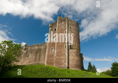 Doune Castle am Ufer des Flusses Teith, Perthshire, Schottland.  SCO 6202 Stockfoto