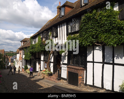 Die berühmten Mermaid Inn in Rye East Sussex Stockfoto