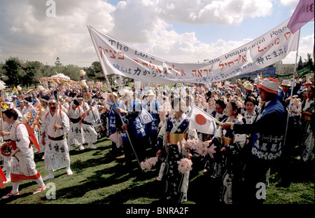 Israel, die Versammlung in Jerusalem Makuya Stockfoto